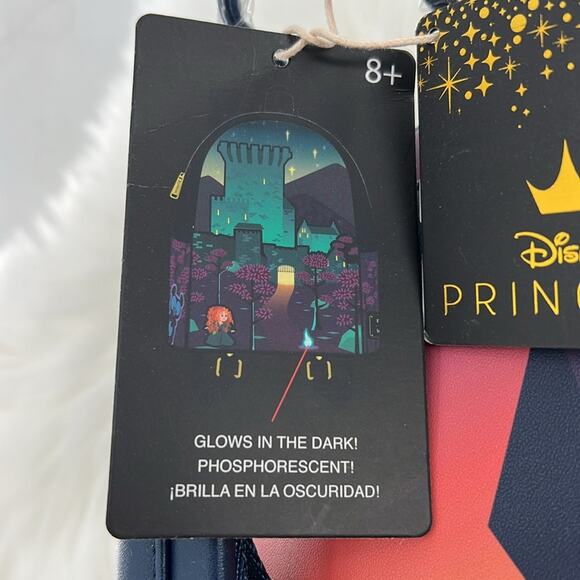 Loungefly Disney Brave Princess Castle Backpack - New with tags - Picture 4 of 6